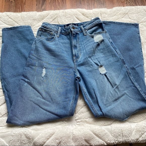 Hollister Ultra High-Rise Dad Jeans Women’s Size 5 Regular - Picture 3 of 15